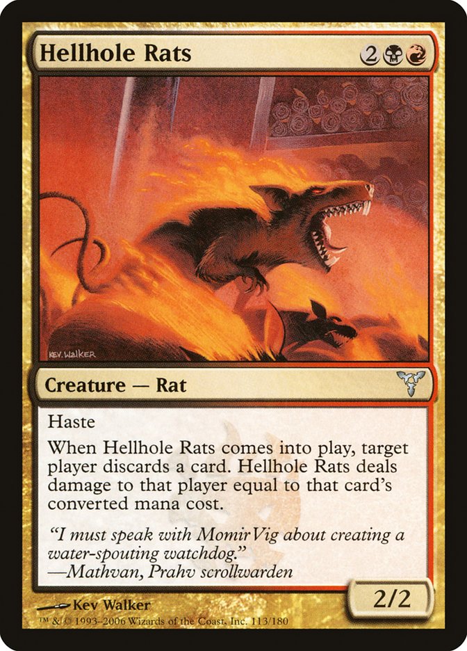 Hellhole Rats [Dissension] | Shuffle n Cut Hobbies & Games