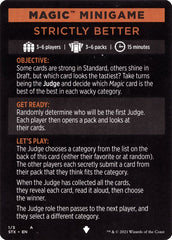 Strictly Better (Magic Minigame) [Strixhaven: School of Mages Minigame] | Shuffle n Cut Hobbies & Games