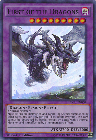First of the Dragons [NECH-EN050] Super Rare | Shuffle n Cut Hobbies & Games