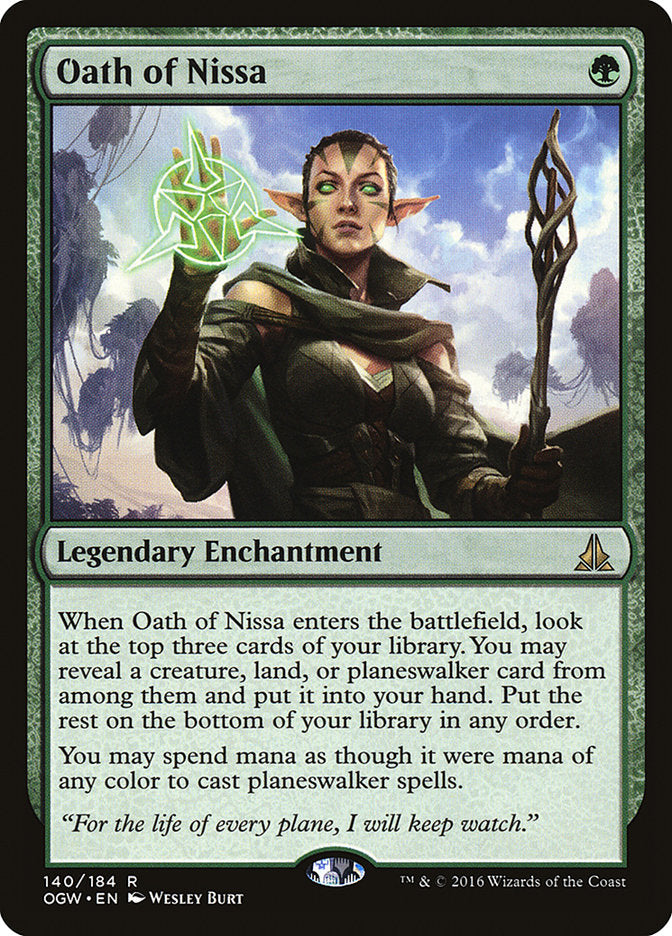 Oath of Nissa [Oath of the Gatewatch] | Shuffle n Cut Hobbies & Games