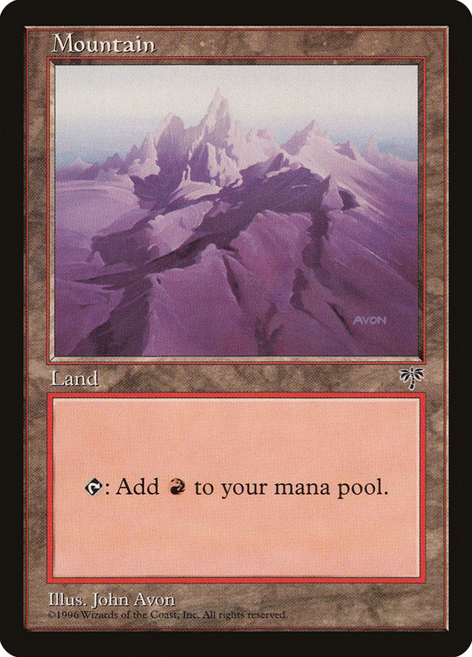 Mountain (Purple Signature) [Mirage] | Shuffle n Cut Hobbies & Games