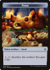 Boar // Food (18) Double-Sided Token [Throne of Eldraine Tokens] | Shuffle n Cut Hobbies & Games