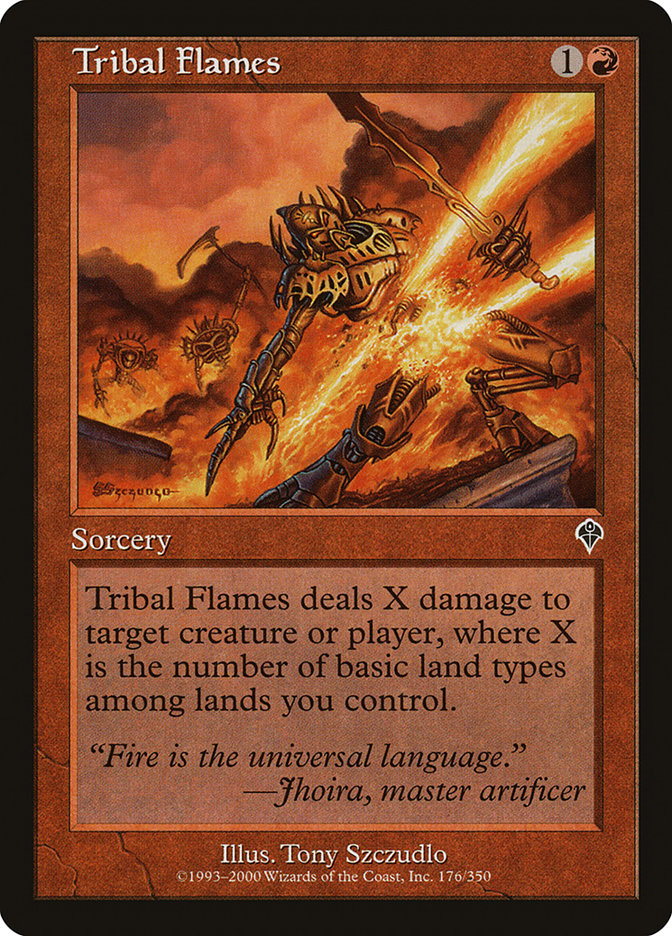 Tribal Flames [Invasion] | Shuffle n Cut Hobbies & Games