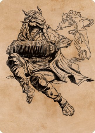 Korlessa, Scale Singer Art Card [Commander Legends: Battle for Baldur's Gate Art Series] | Shuffle n Cut Hobbies & Games