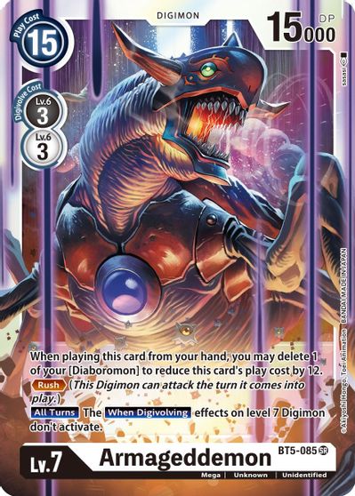 BT5-085: Armageddemon | Shuffle n Cut Hobbies & Games