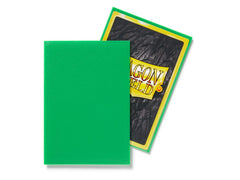 Dragonshield Yugioh Sleeves (60) Apple Green Matte | Shuffle n Cut Hobbies & Games