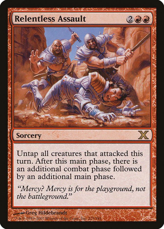 Relentless Assault [Tenth Edition] | Shuffle n Cut Hobbies & Games