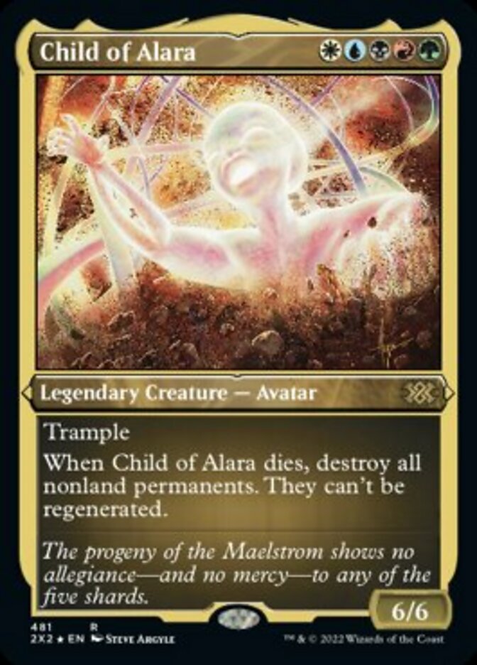 Child of Alara (Foil Etched) [Double Masters 2022] | Shuffle n Cut Hobbies & Games