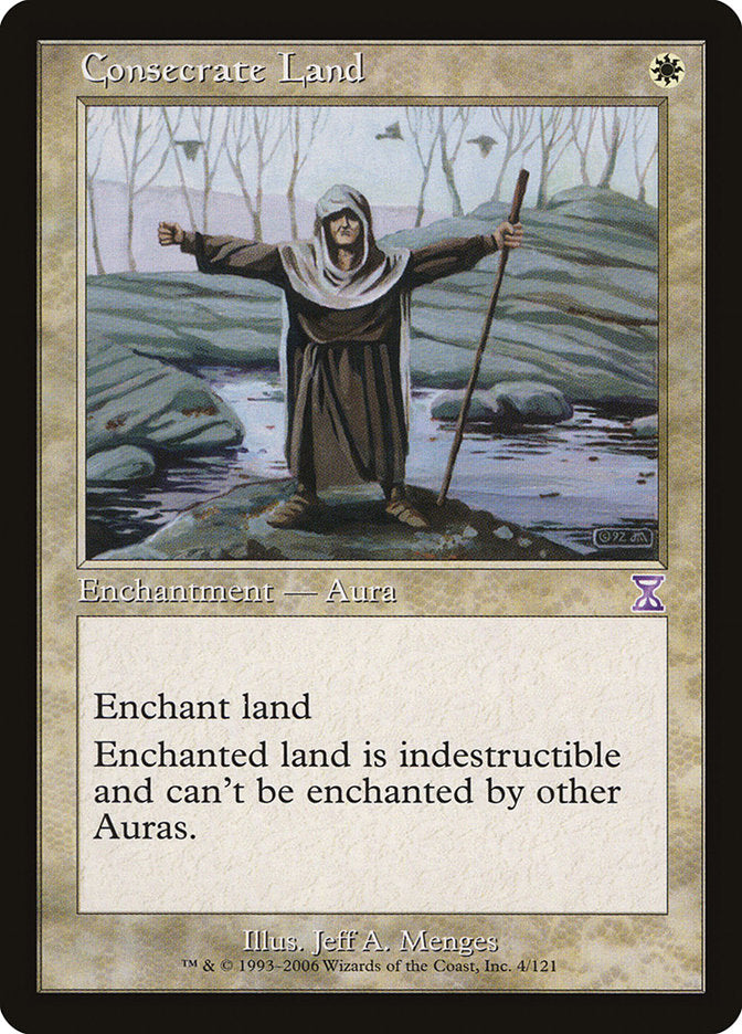 Consecrate Land [Time Spiral Timeshifted] | Shuffle n Cut Hobbies & Games