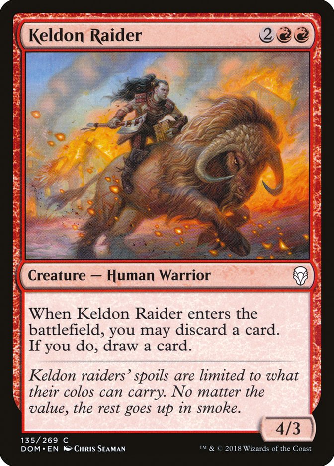 Keldon Raider [Dominaria] | Shuffle n Cut Hobbies & Games