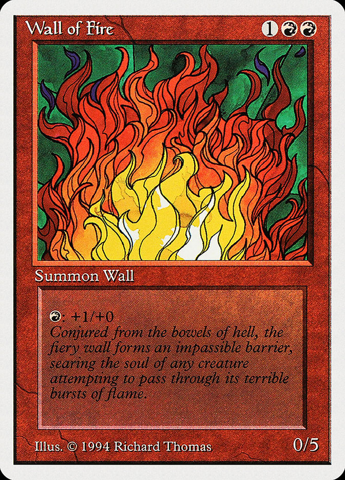 Wall of Fire [Summer Magic / Edgar] | Shuffle n Cut Hobbies & Games
