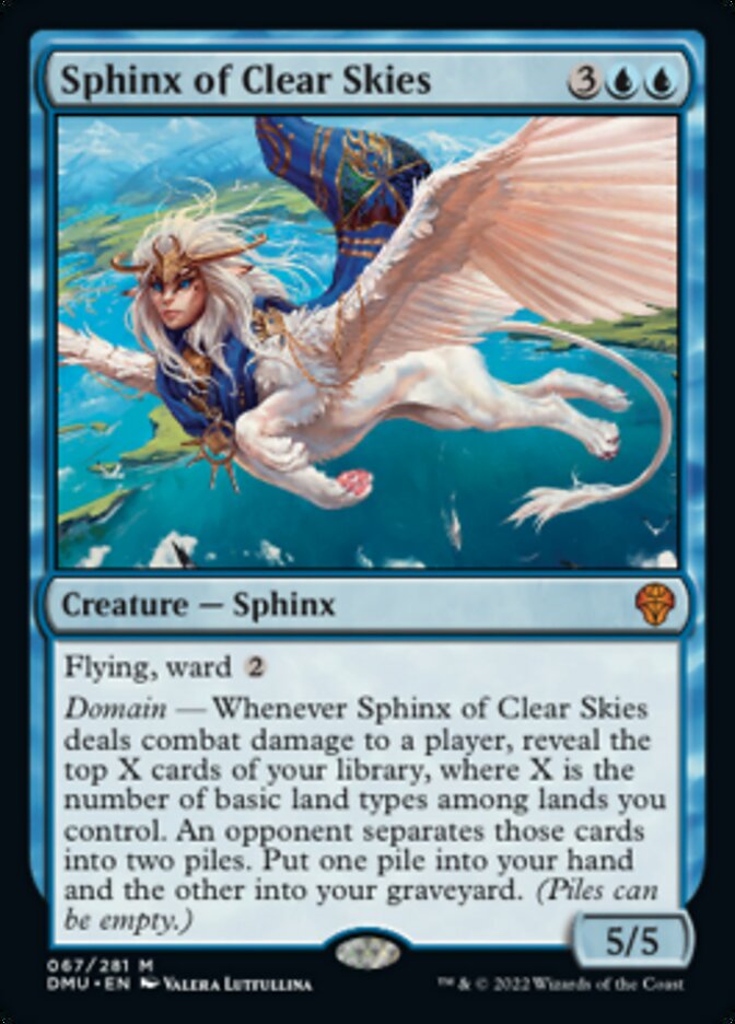 Sphinx of Clear Skies [Dominaria United] | Shuffle n Cut Hobbies & Games