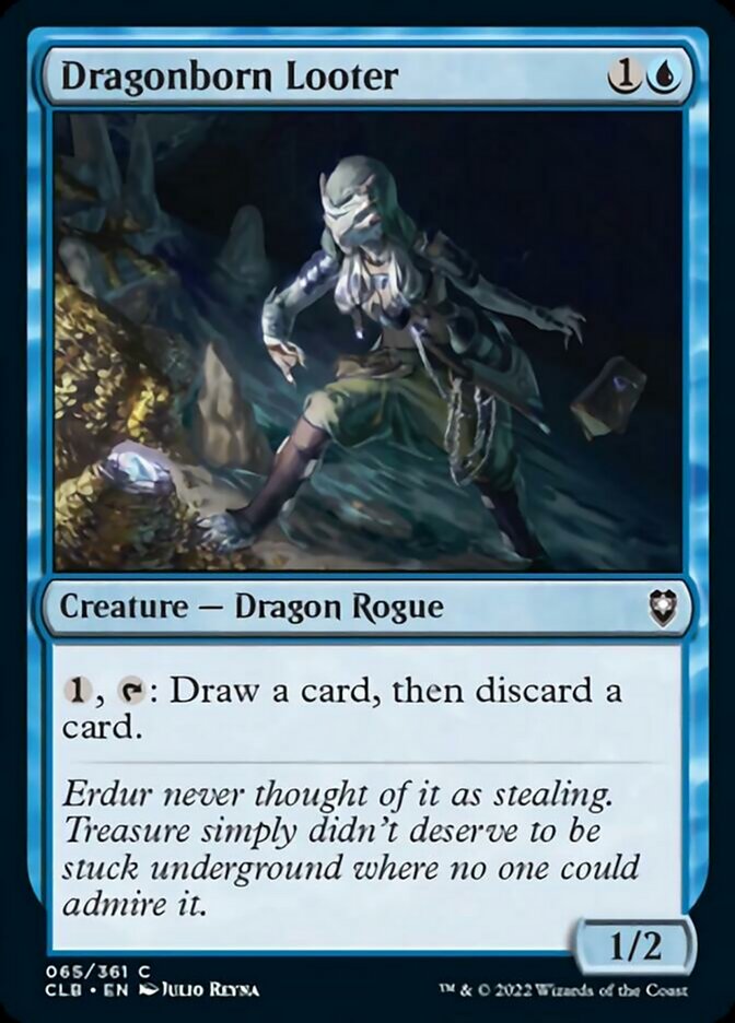 Dragonborn Looter [Commander Legends: Battle for Baldur's Gate] | Shuffle n Cut Hobbies & Games