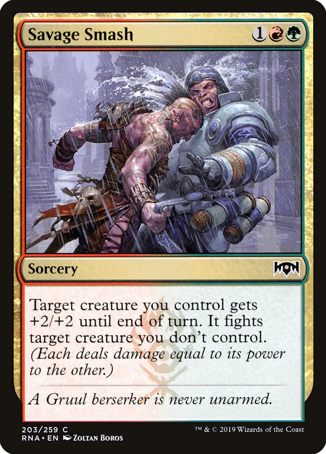 Savage Smash [Ravnica Allegiance] | Shuffle n Cut Hobbies & Games