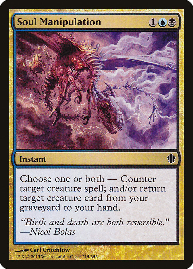 Soul Manipulation [Commander 2013] | Shuffle n Cut Hobbies & Games
