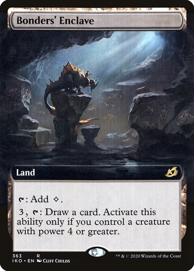 Bonders' Enclave (Extended Art) [Ikoria: Lair of Behemoths] | Shuffle n Cut Hobbies & Games