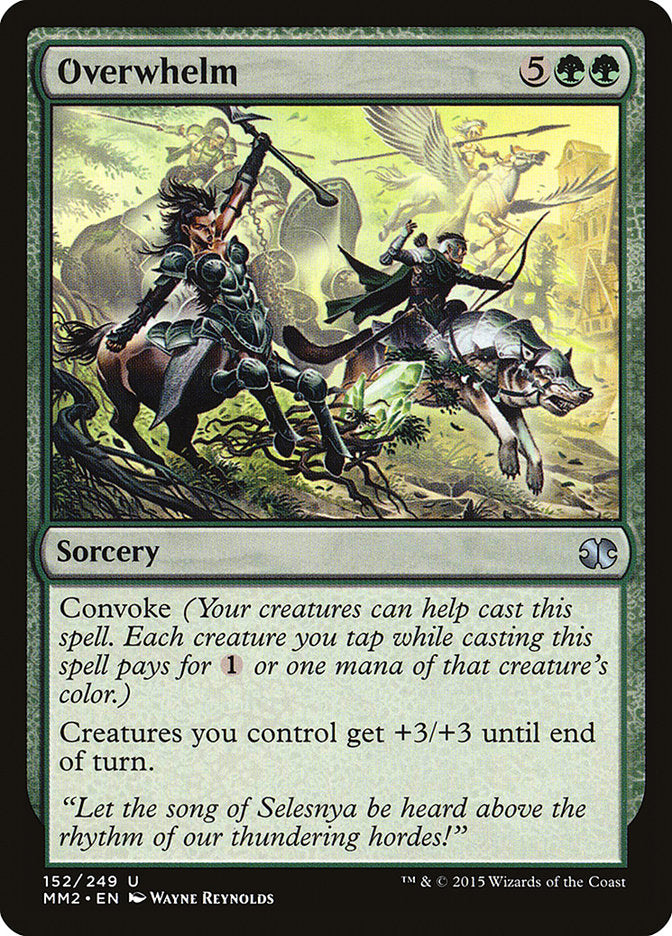 Overwhelm [Modern Masters 2015] | Shuffle n Cut Hobbies & Games