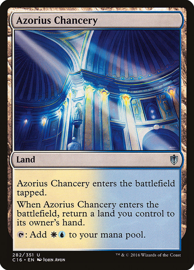 Azorius Chancery [Commander 2016] | Shuffle n Cut Hobbies & Games