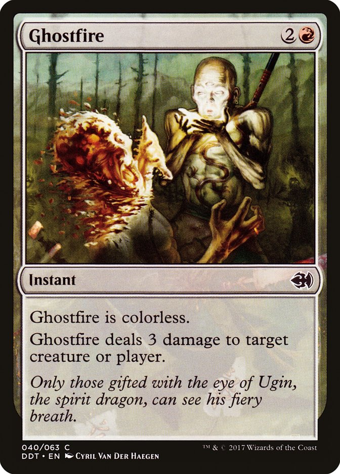Ghostfire [Duel Decks: Merfolk vs. Goblins] | Shuffle n Cut Hobbies & Games