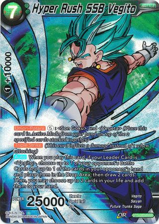 Hyper Rush SSB Vegito (SPR) [BT3-063] | Shuffle n Cut Hobbies & Games