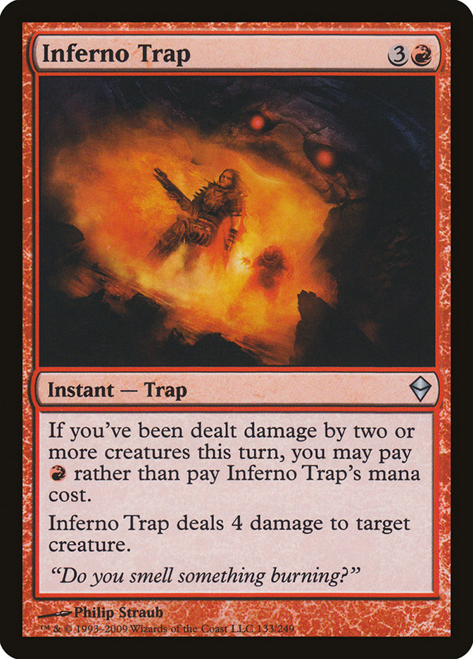Inferno Trap [Zendikar] | Shuffle n Cut Hobbies & Games