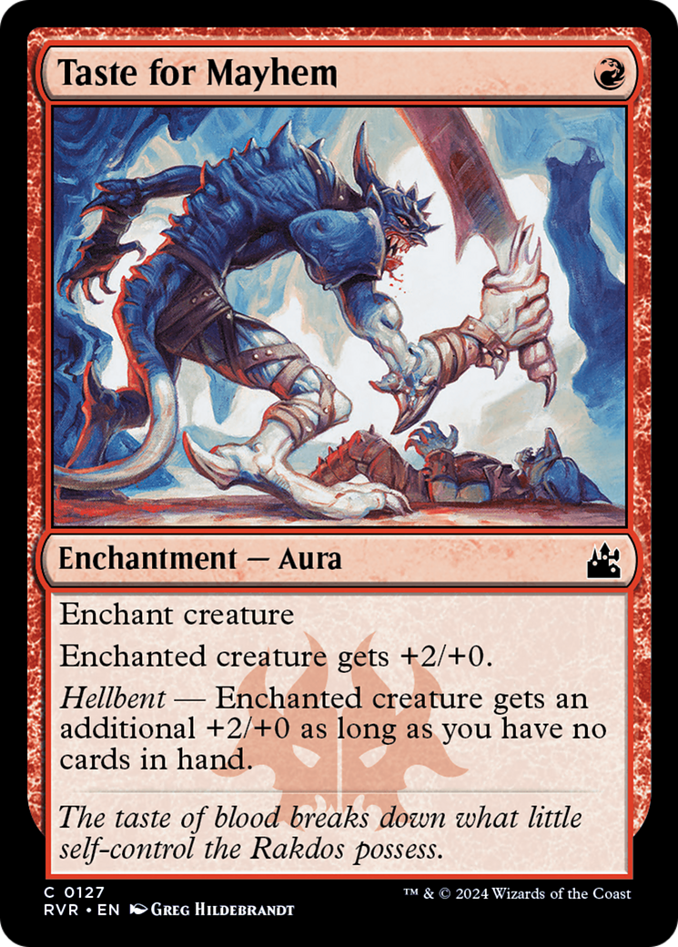 Taste for Mayhem [Ravnica Remastered] | Shuffle n Cut Hobbies & Games