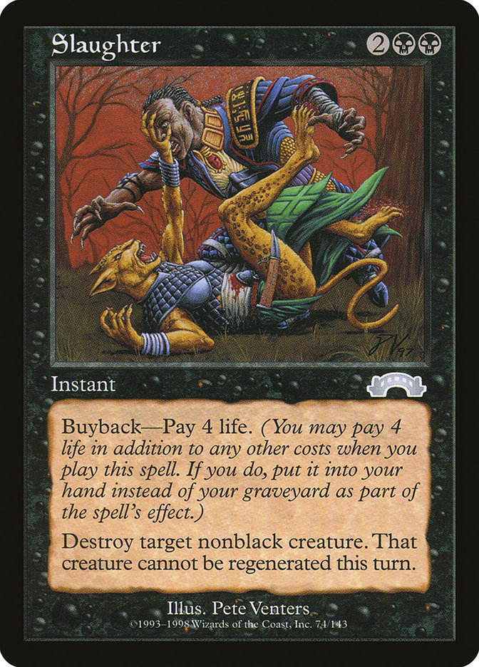 Slaughter [Exodus] | Shuffle n Cut Hobbies & Games