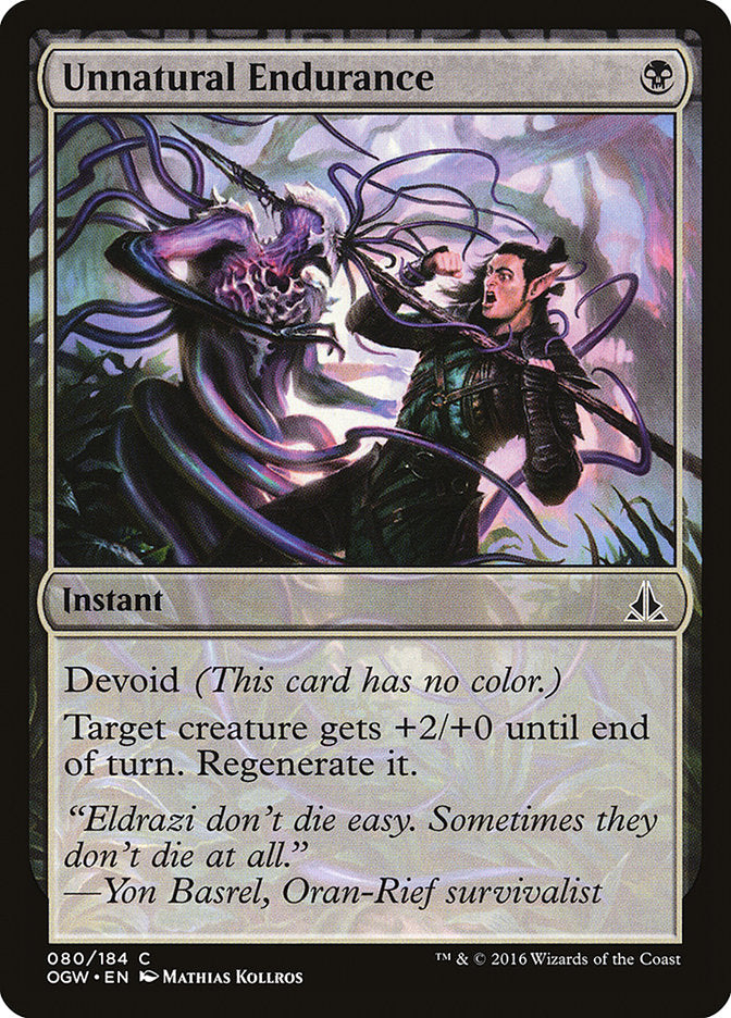 Unnatural Endurance [Oath of the Gatewatch] | Shuffle n Cut Hobbies & Games