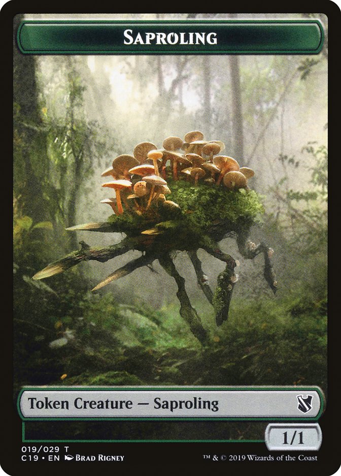 Saproling Token [Commander 2019 Tokens] | Shuffle n Cut Hobbies & Games