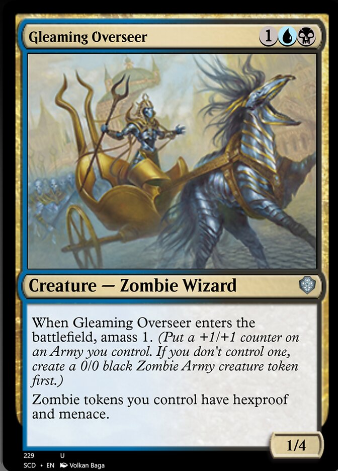 Gleaming Overseer [Starter Commander Decks] | Shuffle n Cut Hobbies & Games