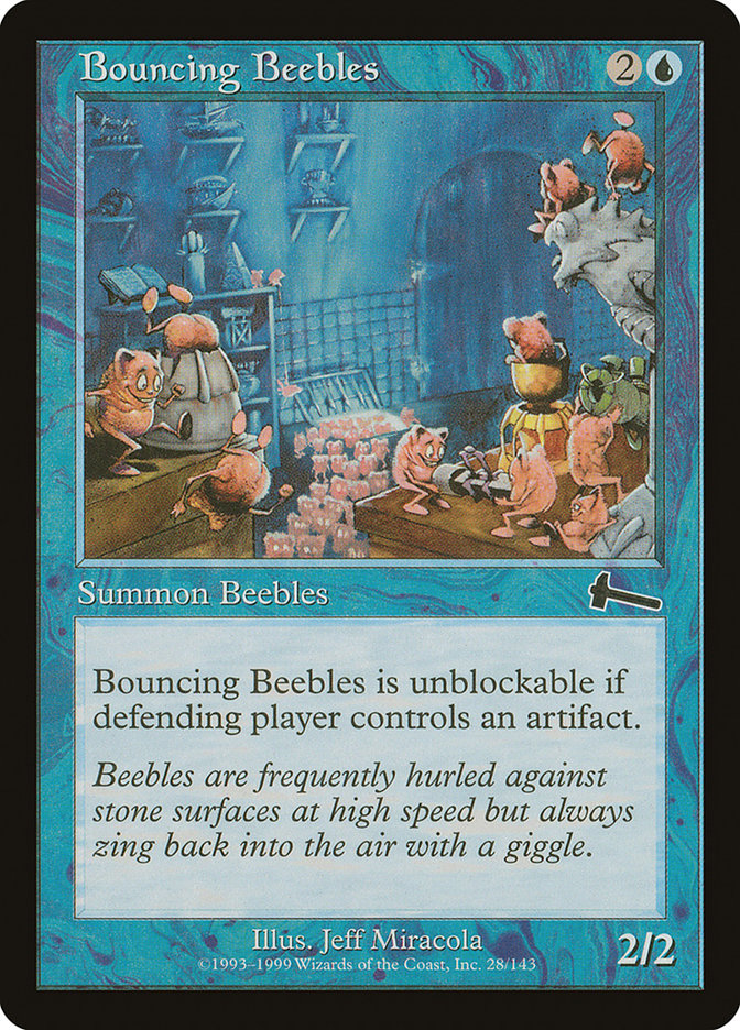 Bouncing Beebles [Urza's Legacy] | Shuffle n Cut Hobbies & Games