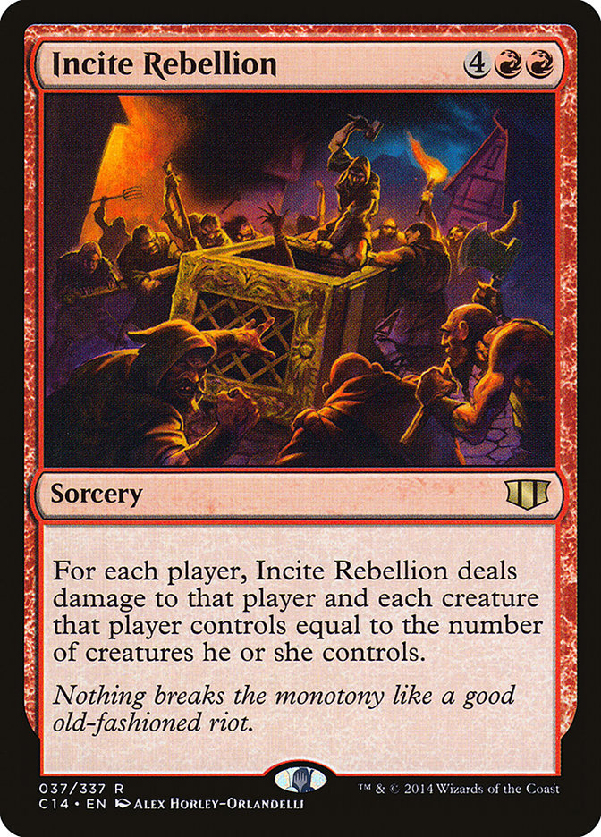 Incite Rebellion [Commander 2014] | Shuffle n Cut Hobbies & Games