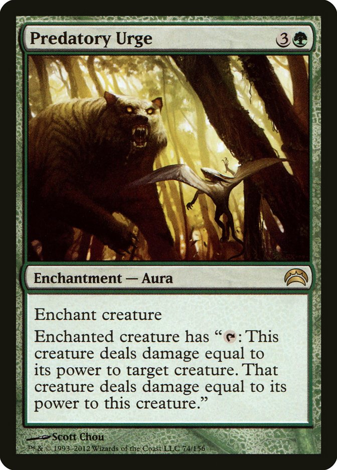 Predatory Urge [Planechase 2012] | Shuffle n Cut Hobbies & Games