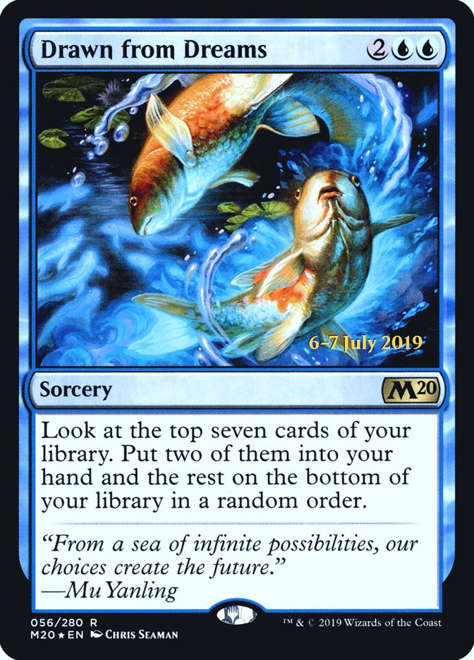 Drawn from Dreams [Core Set 2020 Prerelease Promos] | Shuffle n Cut Hobbies & Games