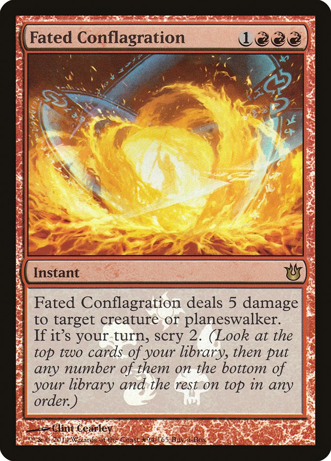 Fated Conflagration (Buy-A-Box) [Born of the Gods Promos] | Shuffle n Cut Hobbies & Games
