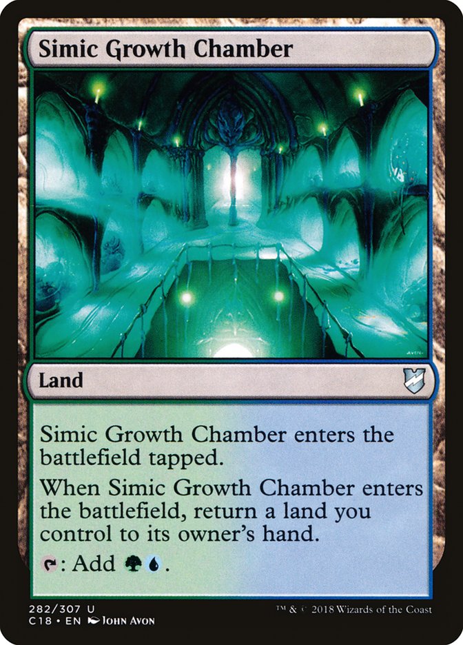 Simic Growth Chamber [Commander 2018] | Shuffle n Cut Hobbies & Games