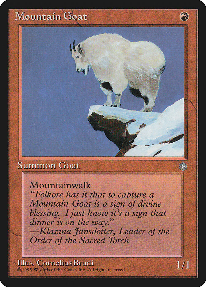 Mountain Goat [Ice Age] | Shuffle n Cut Hobbies & Games