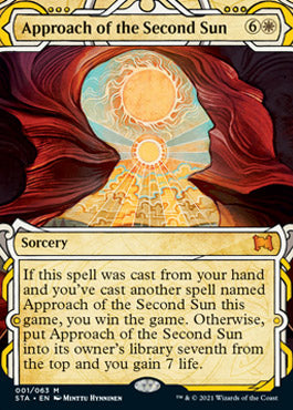 Approach of the Second Sun (Foil Etched) [Strixhaven: School of Mages Mystical Archive] | Shuffle n Cut Hobbies & Games