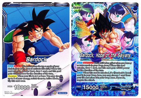 Bardock // Bardock, Hope of the Saiyans [TB3-018] | Shuffle n Cut Hobbies & Games