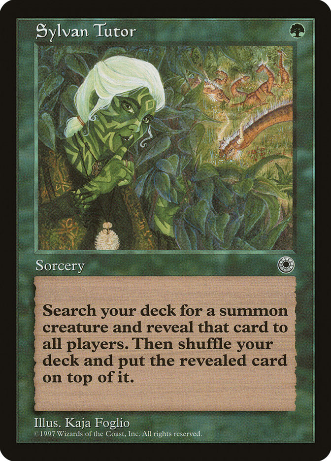 Sylvan Tutor [Portal] | Shuffle n Cut Hobbies & Games
