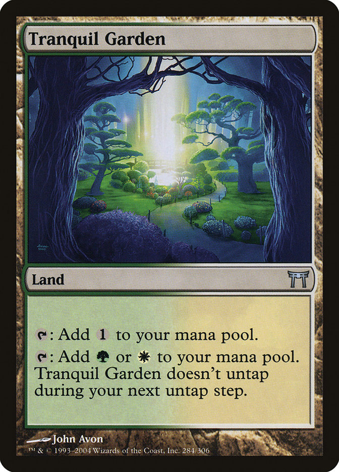 Tranquil Garden [Champions of Kamigawa] | Shuffle n Cut Hobbies & Games