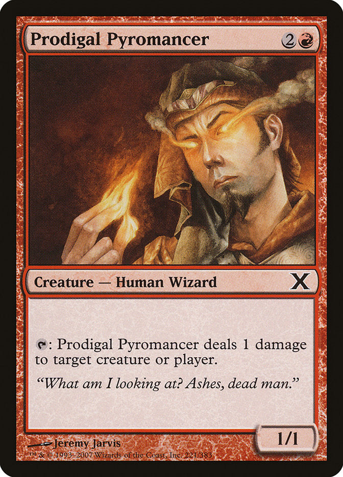 Prodigal Pyromancer [Tenth Edition] | Shuffle n Cut Hobbies & Games