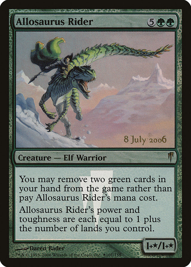 Allosaurus Rider [Coldsnap Promos] | Shuffle n Cut Hobbies & Games