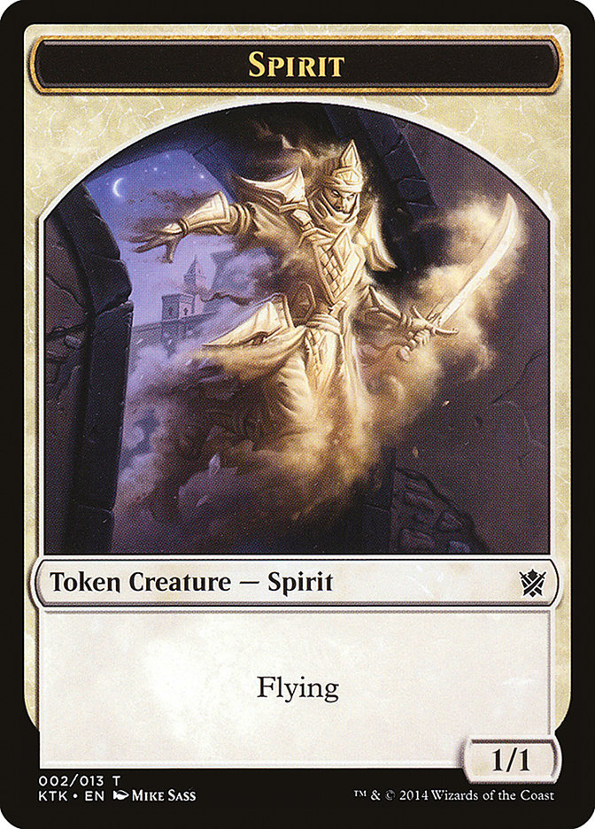 Spirit Token [Khans of Tarkir Tokens] | Shuffle n Cut Hobbies & Games