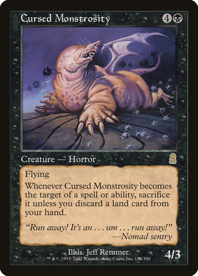 Cursed Monstrosity [Odyssey] | Shuffle n Cut Hobbies & Games