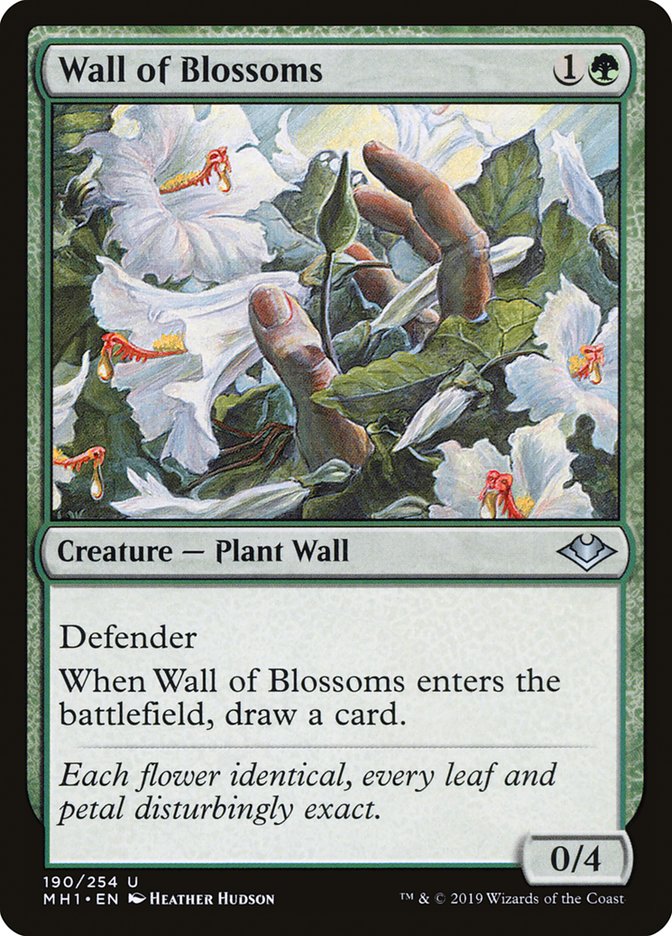 Wall of Blossoms [Modern Horizons] | Shuffle n Cut Hobbies & Games