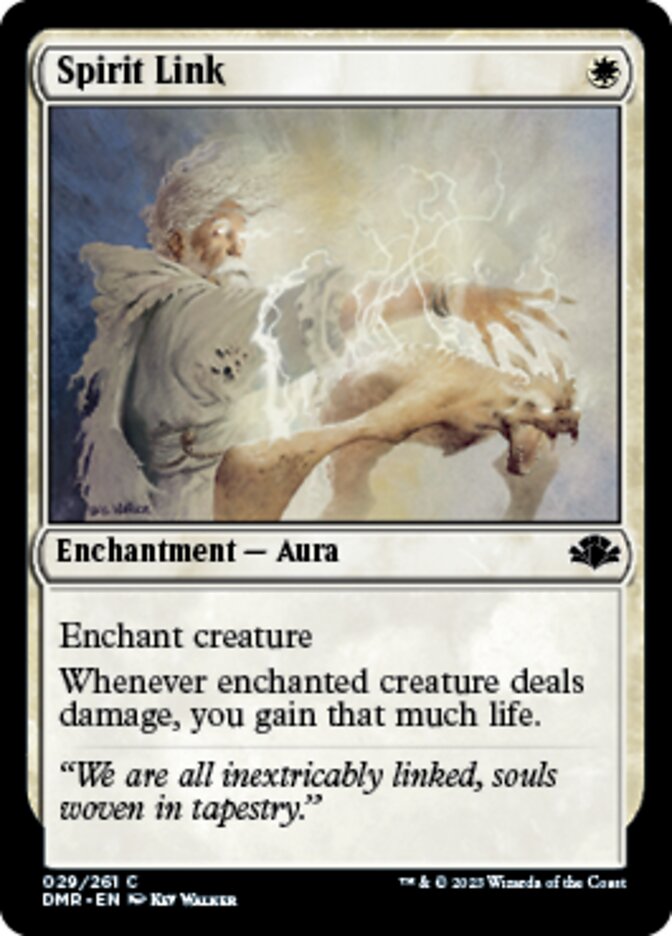 Spirit Link [Dominaria Remastered] | Shuffle n Cut Hobbies & Games