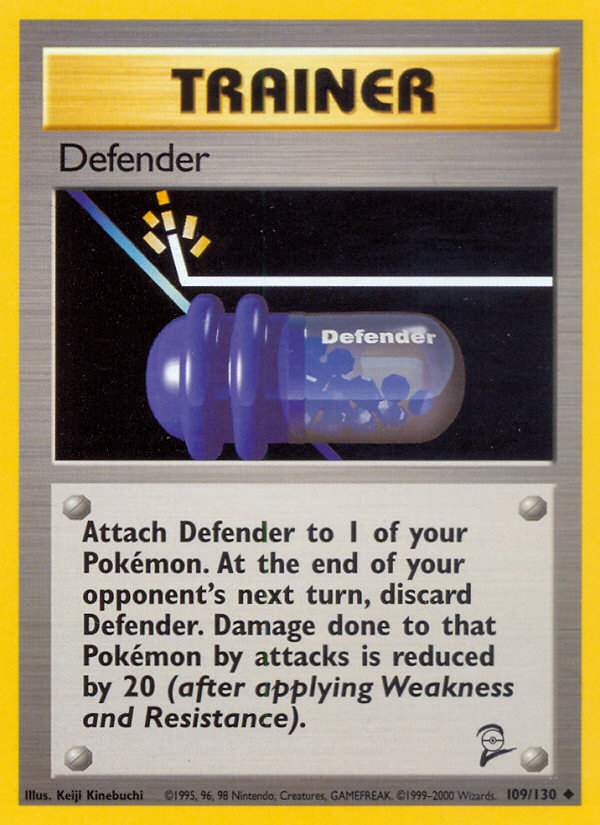 Defender (109/130) [Base Set 2] | Shuffle n Cut Hobbies & Games
