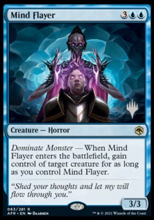 Mind Flayer (Promo Pack) [Dungeons & Dragons: Adventures in the Forgotten Realms Promos] | Shuffle n Cut Hobbies & Games