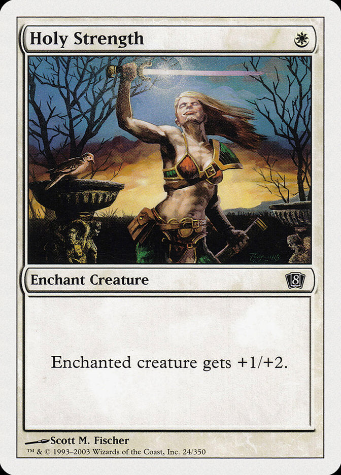 Holy Strength [Eighth Edition] | Shuffle n Cut Hobbies & Games